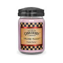 Candleberry Candles | Purple Peony - Miles and Bishop