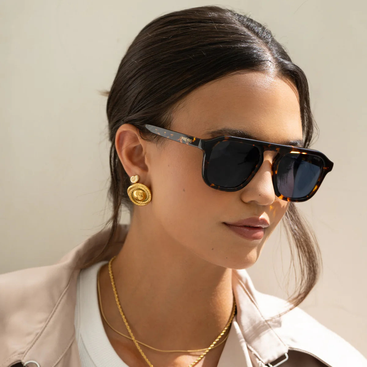 Freyrs Addison Unisex Aviator Sunglasses