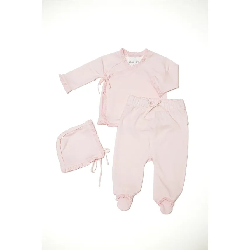 Bei Bei | Petal Pink Take Me Home Ruffle Set