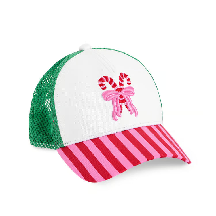 Candy Cane Trucker Hat
