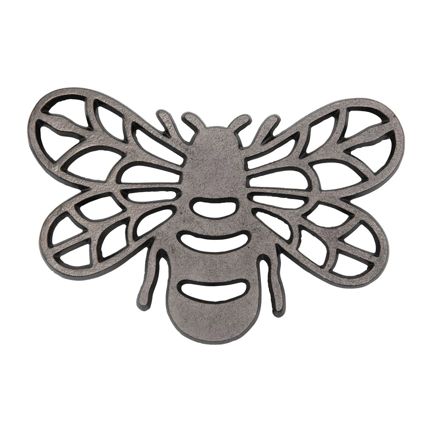 Cast Aluminum Bee Trivet