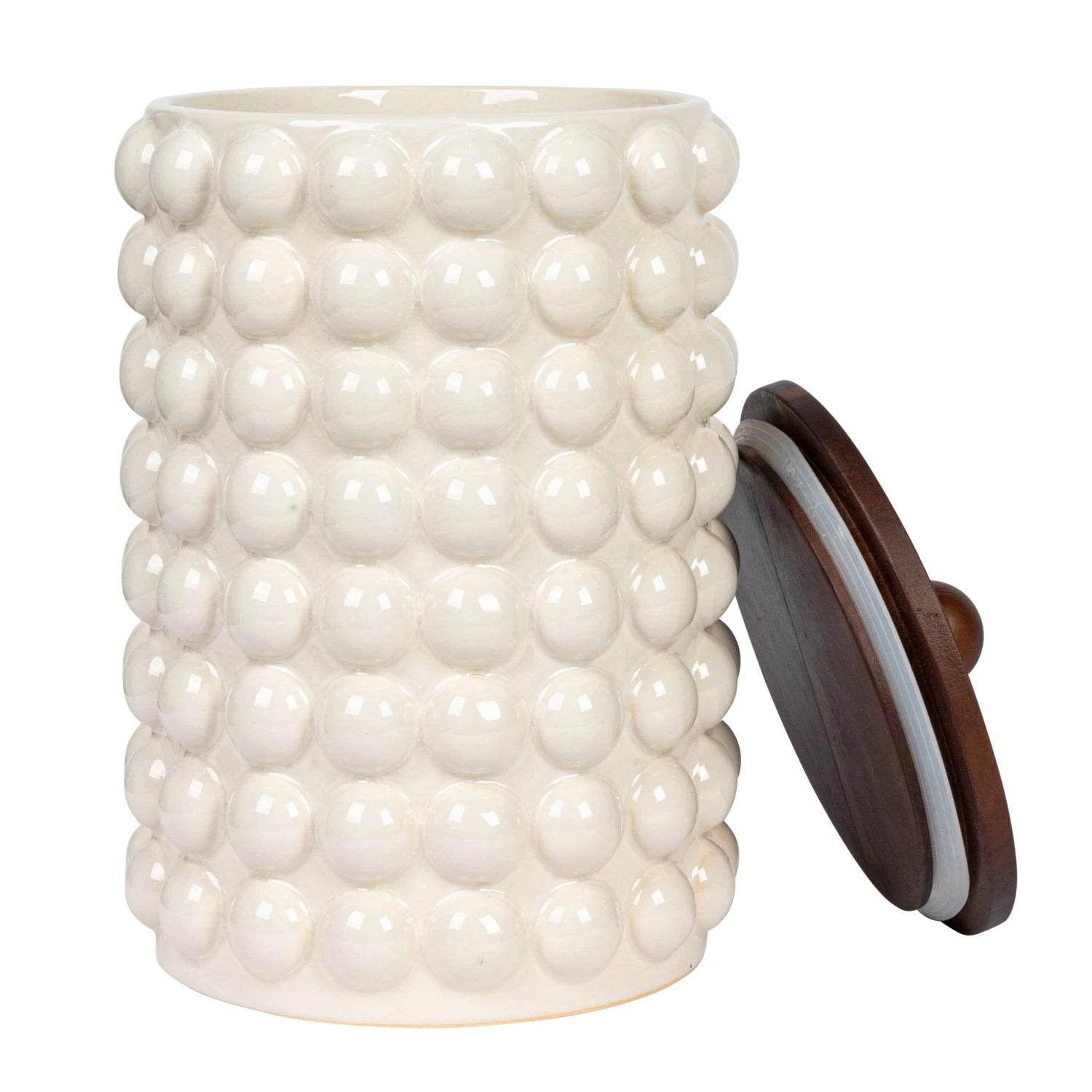 Hobnail Tall Canister