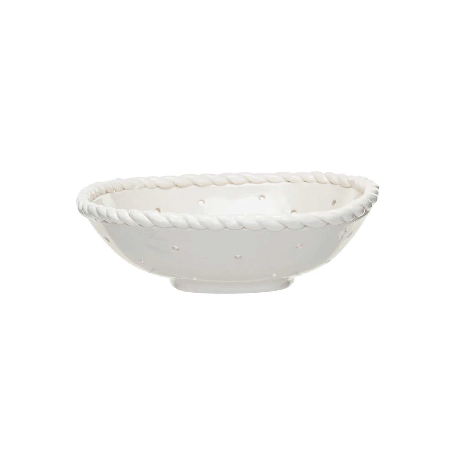 Miles & Bishop Stoneware Colander