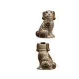 Staffordshire Dog Hand-Painted Vintage Reproduction Vase