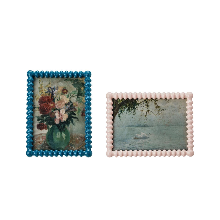 5x7 Picture Frame with Vintage Reproduction Image