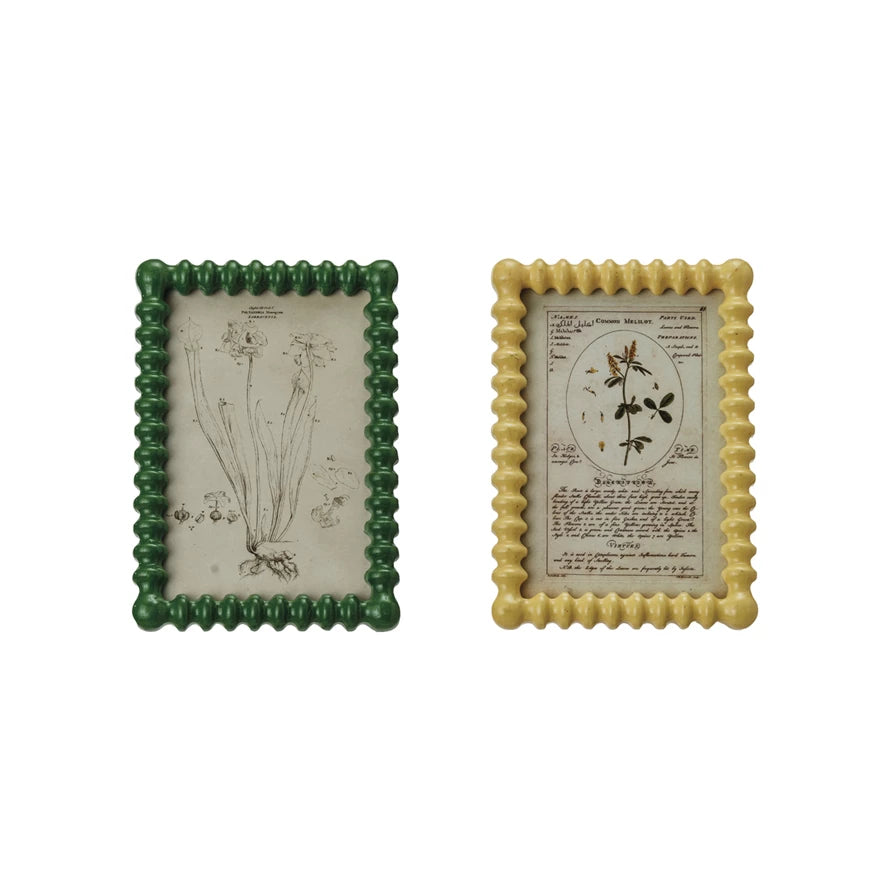 4x6 Picture Frame with Vintage Reproduction Image