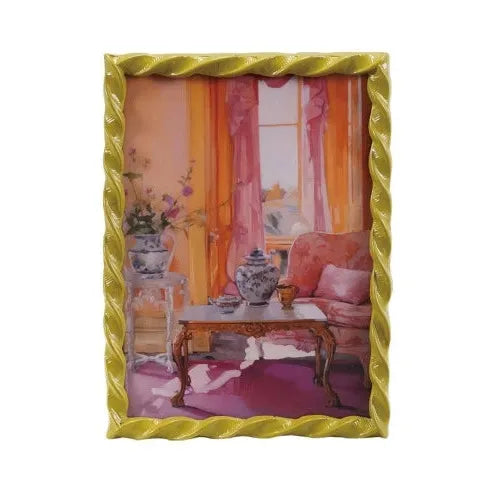 Set of colorful decorative frames with various designs on a white background