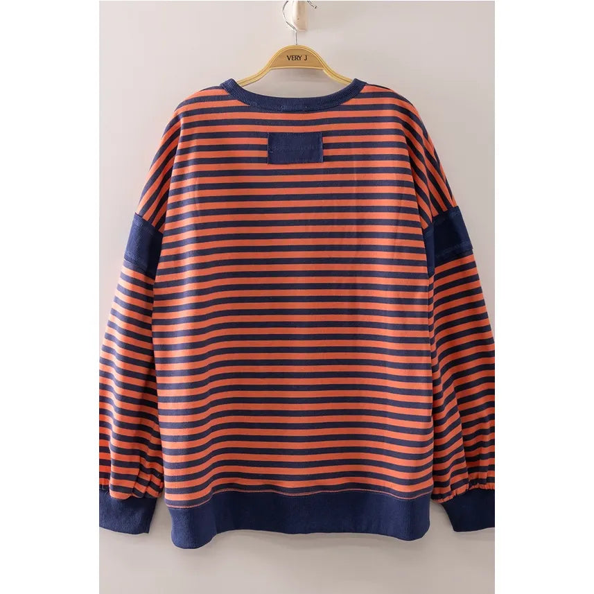 Colorblock Stripe Top