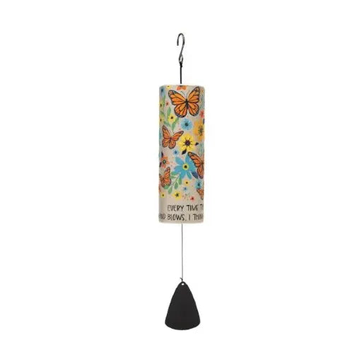 "Every Time The Wind Blows" 12 1/2 Mini Cylinder Wind Chime