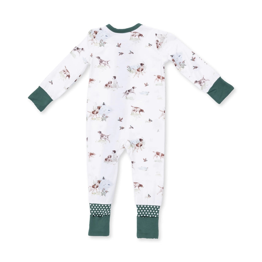 Pointer Pups and Duck Buddies Convertible Romper