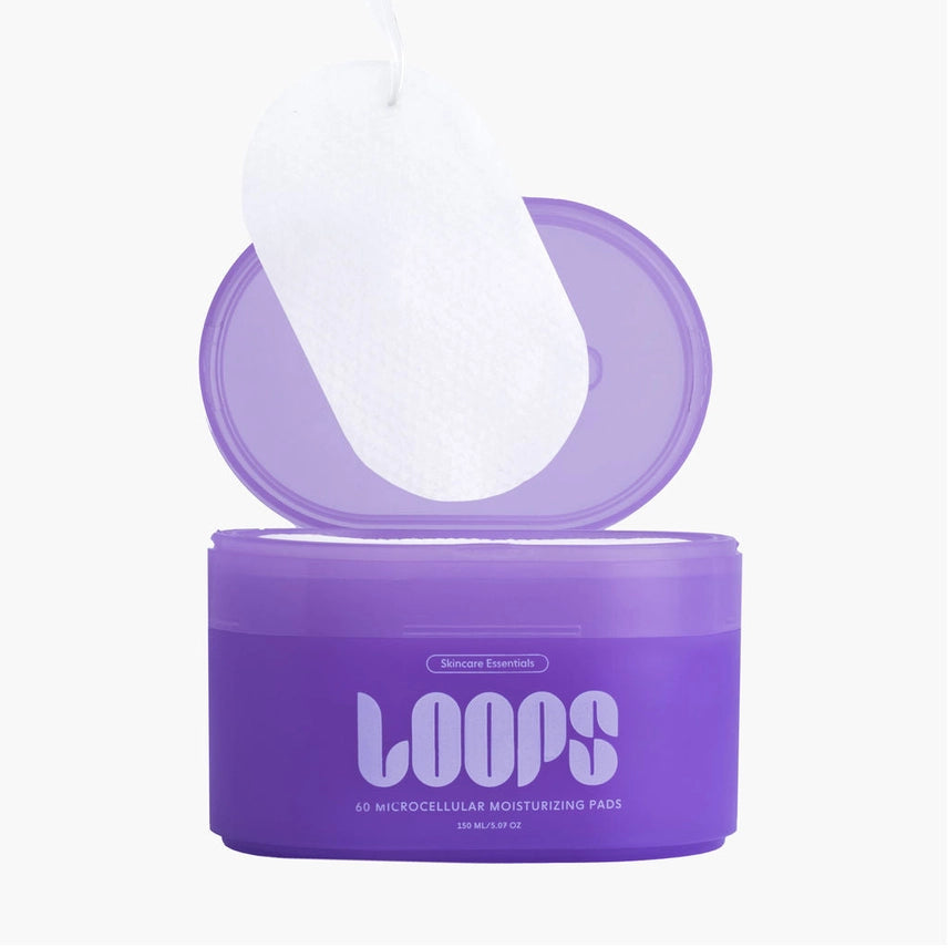 LOOPS Microcellular Moisturizer Pads