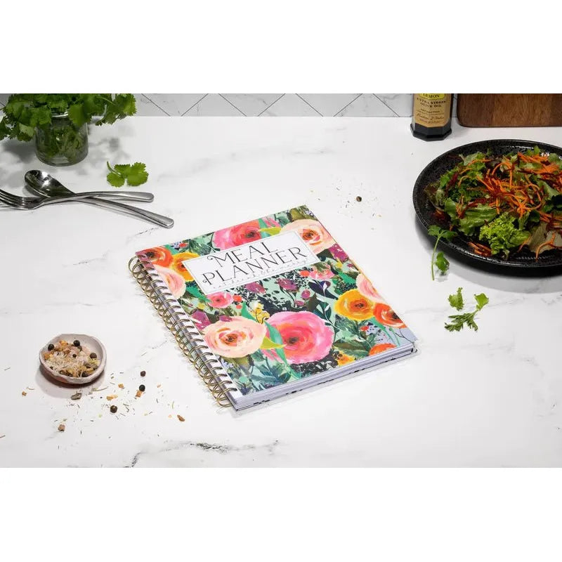 Floral Guided Meal Planner - Miles and Bishop