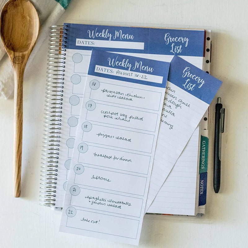 Floral Guided Meal Planner - Miles and Bishop