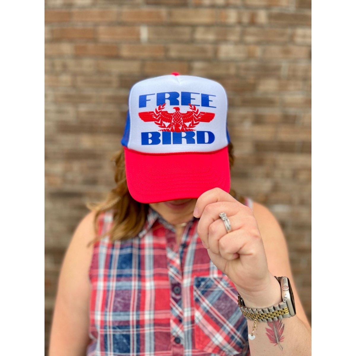 Free Bird Trucker Hat - Miles and Bishop