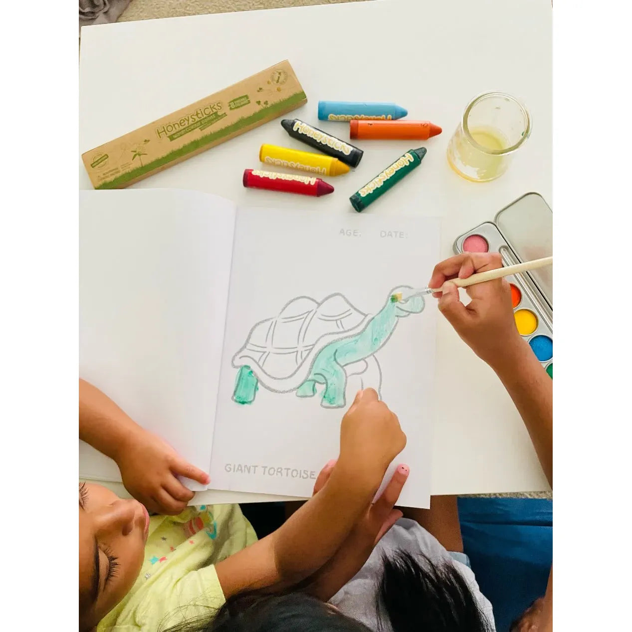 Toddlers First Coloring Book - An Endangered Animals Adventure
