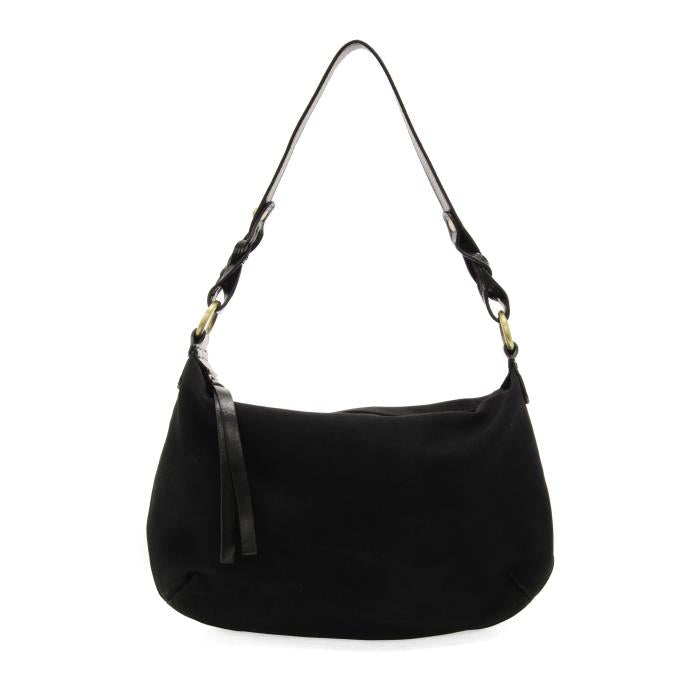 Faux Suede Effie Bag