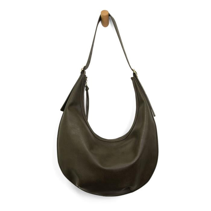 Nadia Large Buckle Hobo Bag