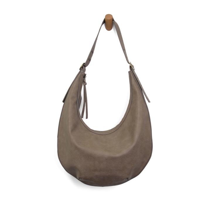 Nadia Large Buckle Hobo Bag