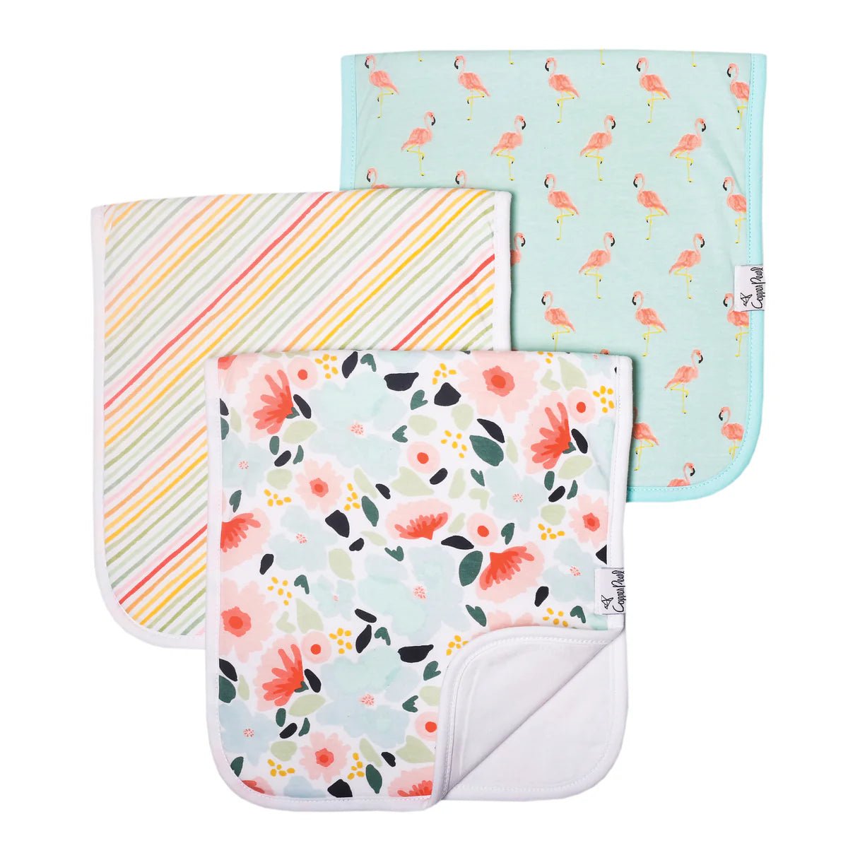 Leilani Burp Cloth Set - Miles and Bishop