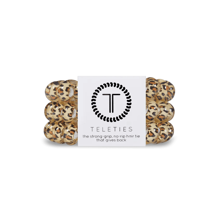 Leopard Hair Ties - Miles and Bishop