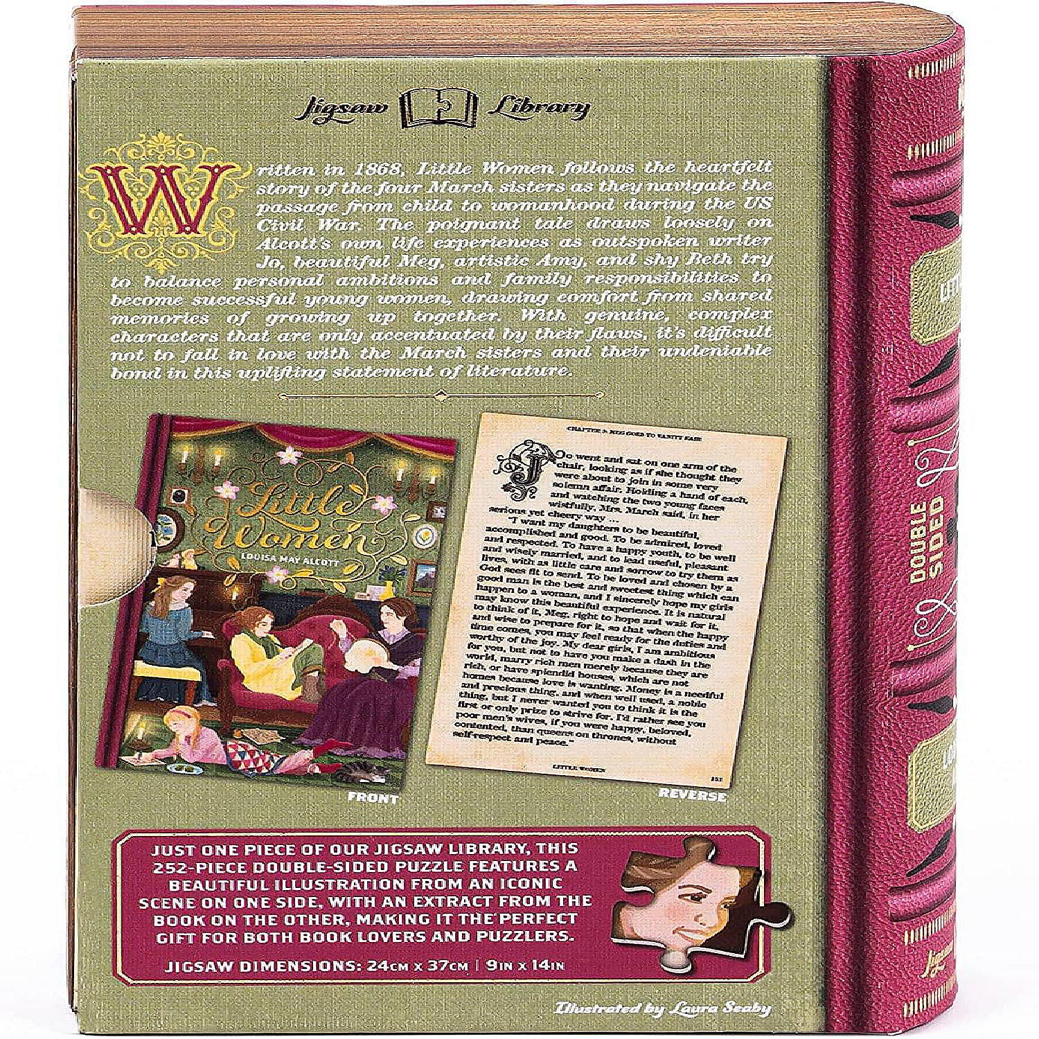 Little Women 252 Piece Double-Sided Jigsaw Puzzle