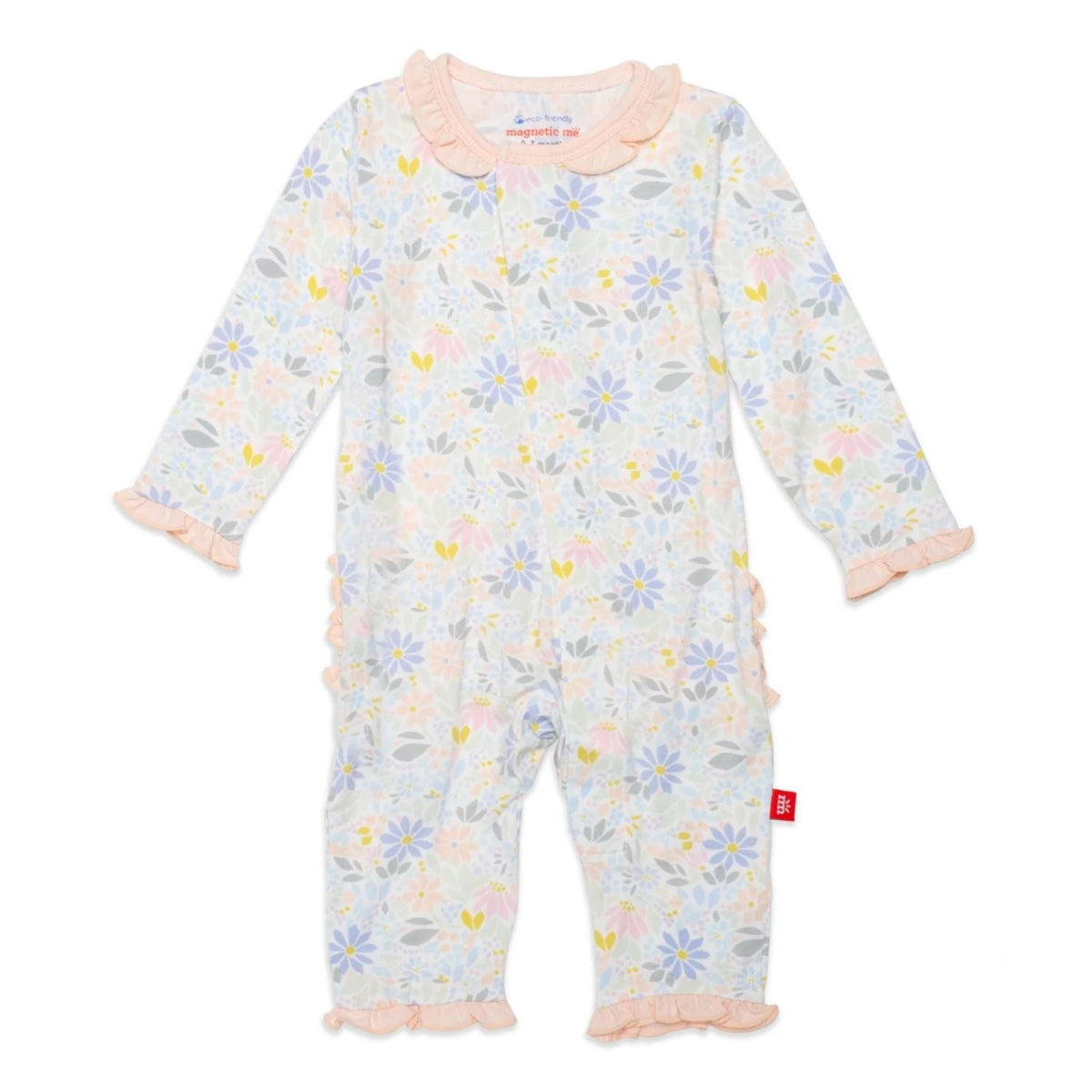 Magnetic Me Darby Coverall with Ruffles - Miles and Bishop
