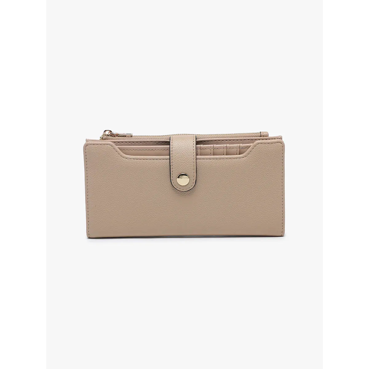 Violet Vegan RFID Fold-Out Wallet