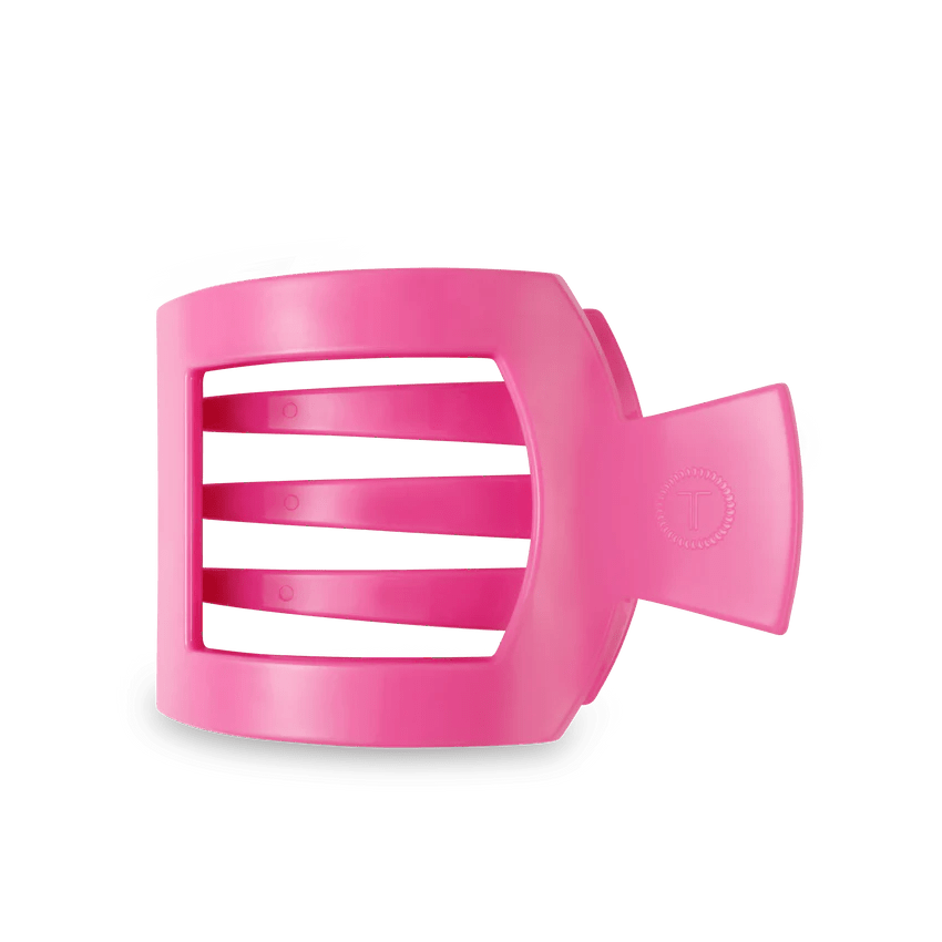 Paradise Pink Flat Hair Clip - Miles and Bishop