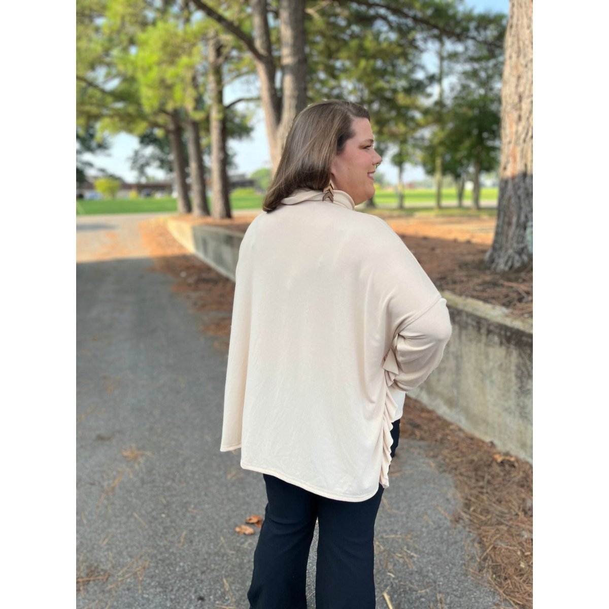 Shirly Cowl Neck Top - Miles and Bishop