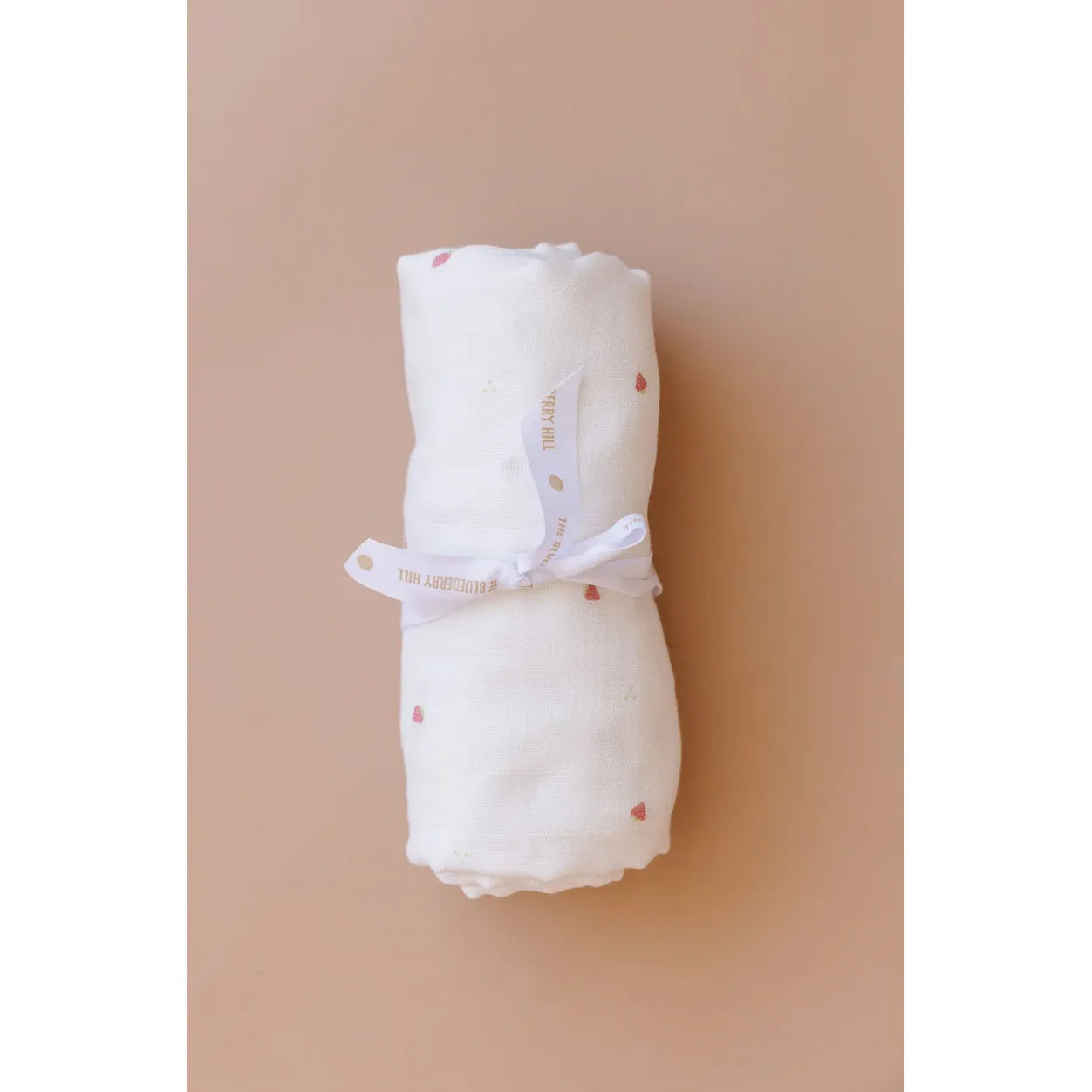 Strawberry Muslin Swaddle