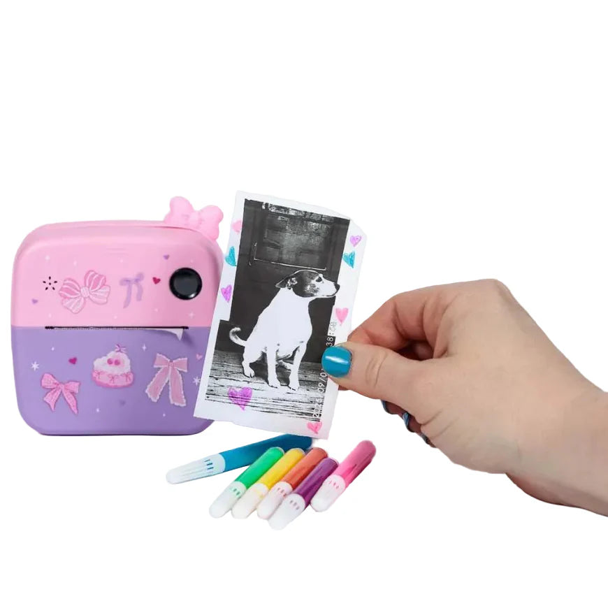 Bowtiful Snap Pop Instant Print Camera
