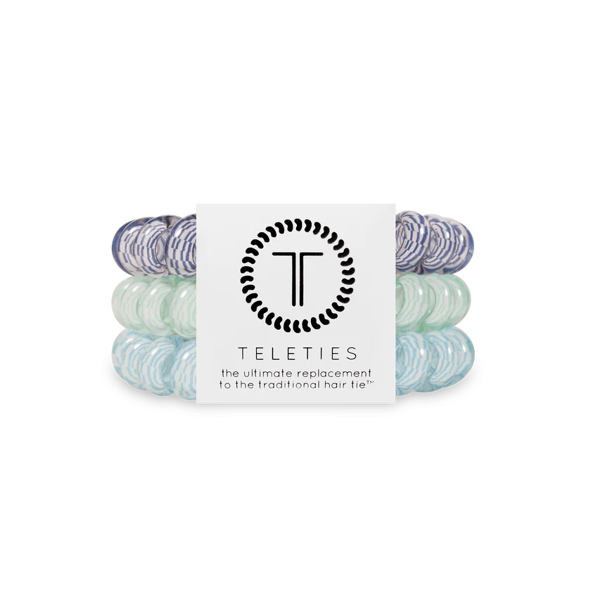 Teleties Totally Turquoise Hair Ties