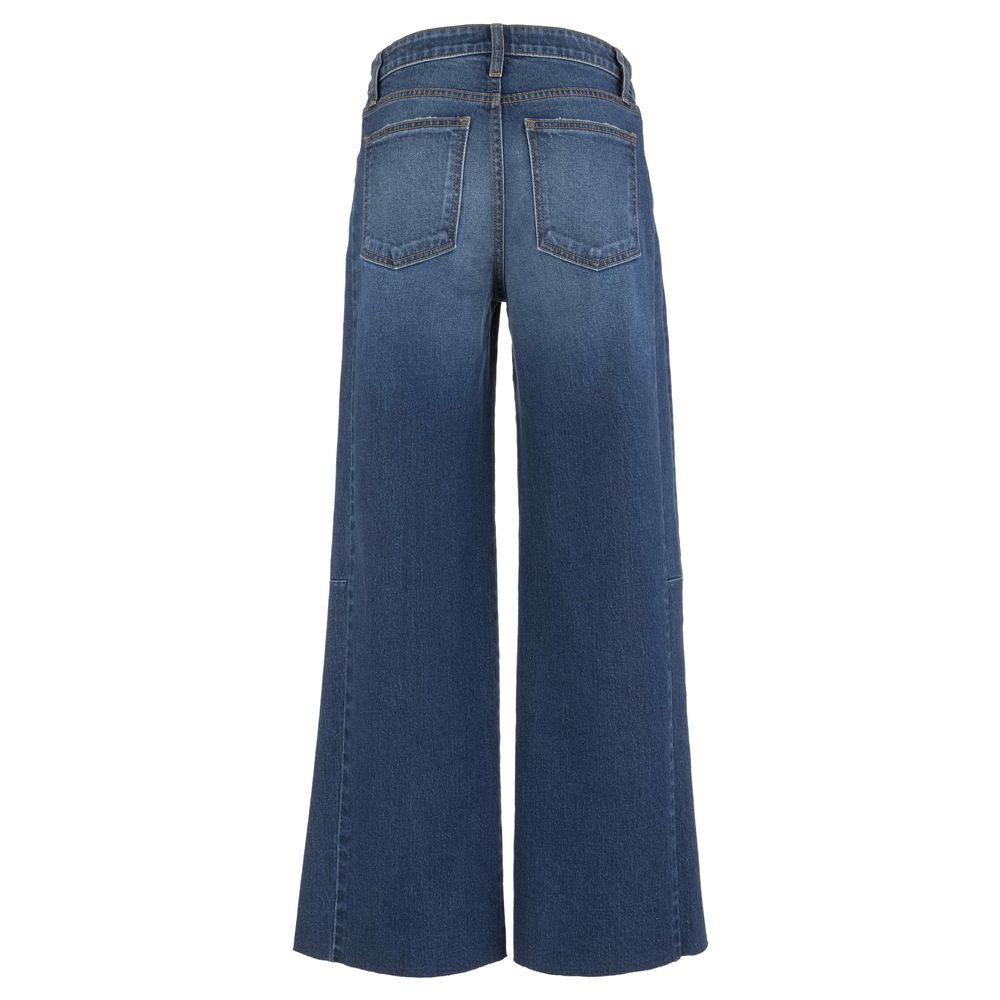 KUT Meg High Rise Wide Leg in Curator Wash