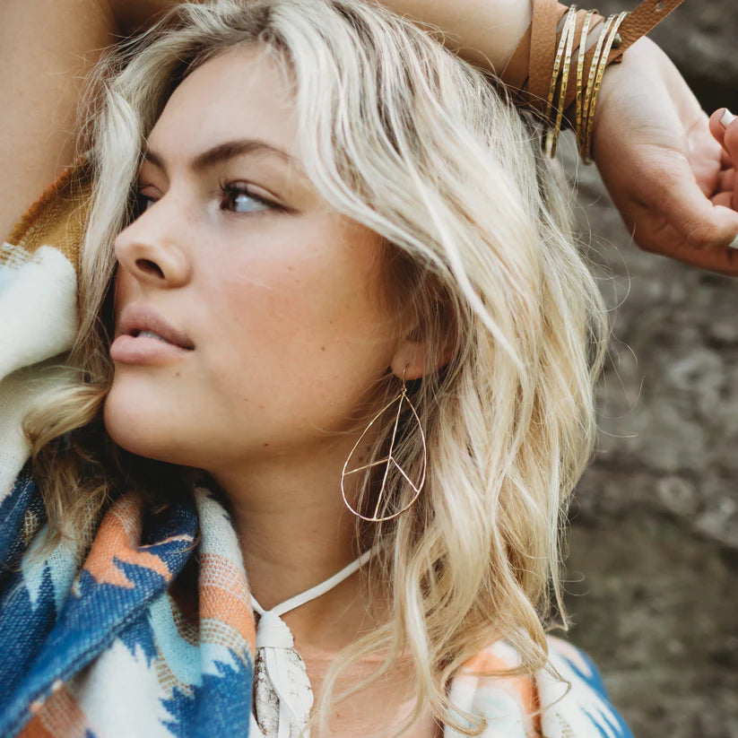 Lilah Peace Earring