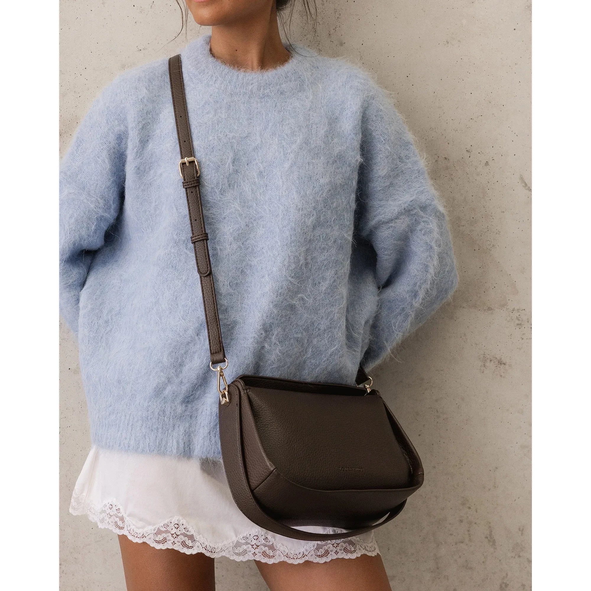 Maddie Shoulder Bag Chocolate