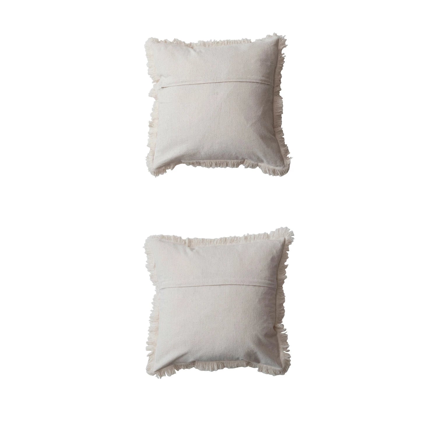 Christmas 18" Square Woven Cotton & Linen Pillow