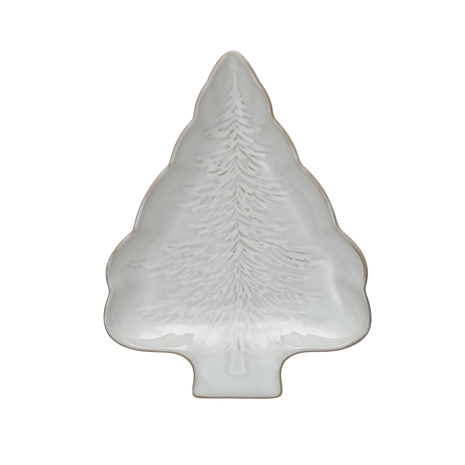 Tree Shaped Plate with Tree Design
