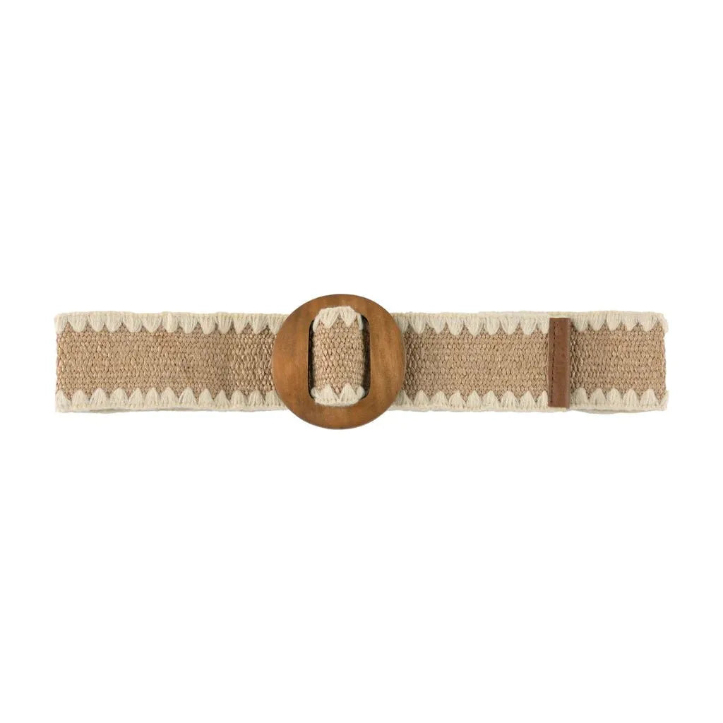 Amata Belt in Natural - Miles and Bishop