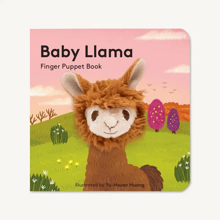 Baby Llama Finger Puppet Book - Miles and Bishop