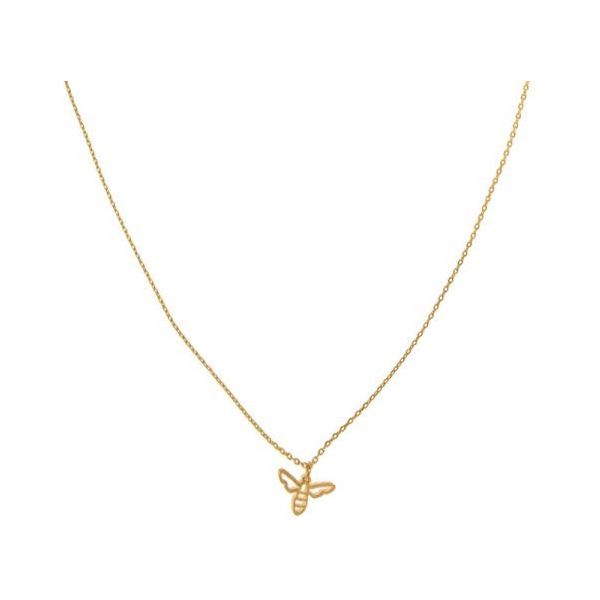 Bee Pendent Necklace - Miles and Bishop