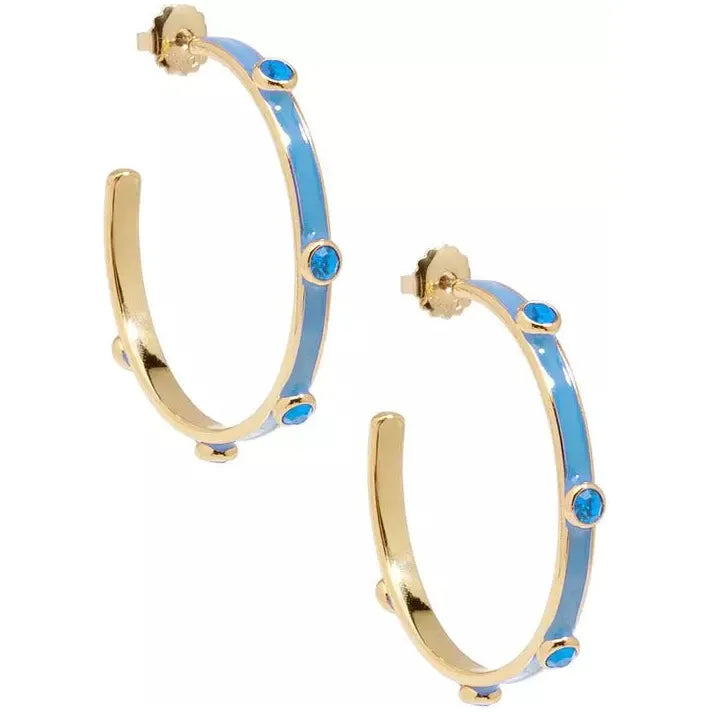 Bella Hoop Earrings - Miles and Bishop