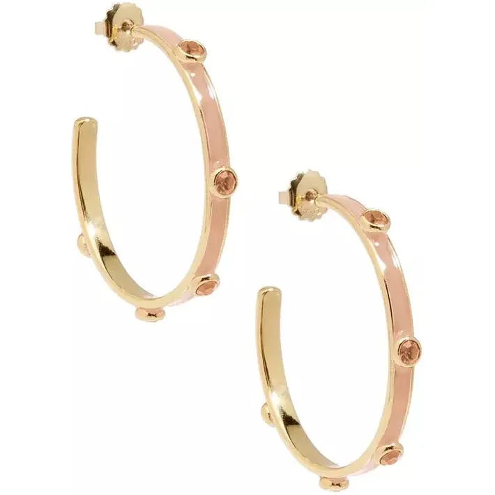 Bella Hoop Earrings - Miles and Bishop