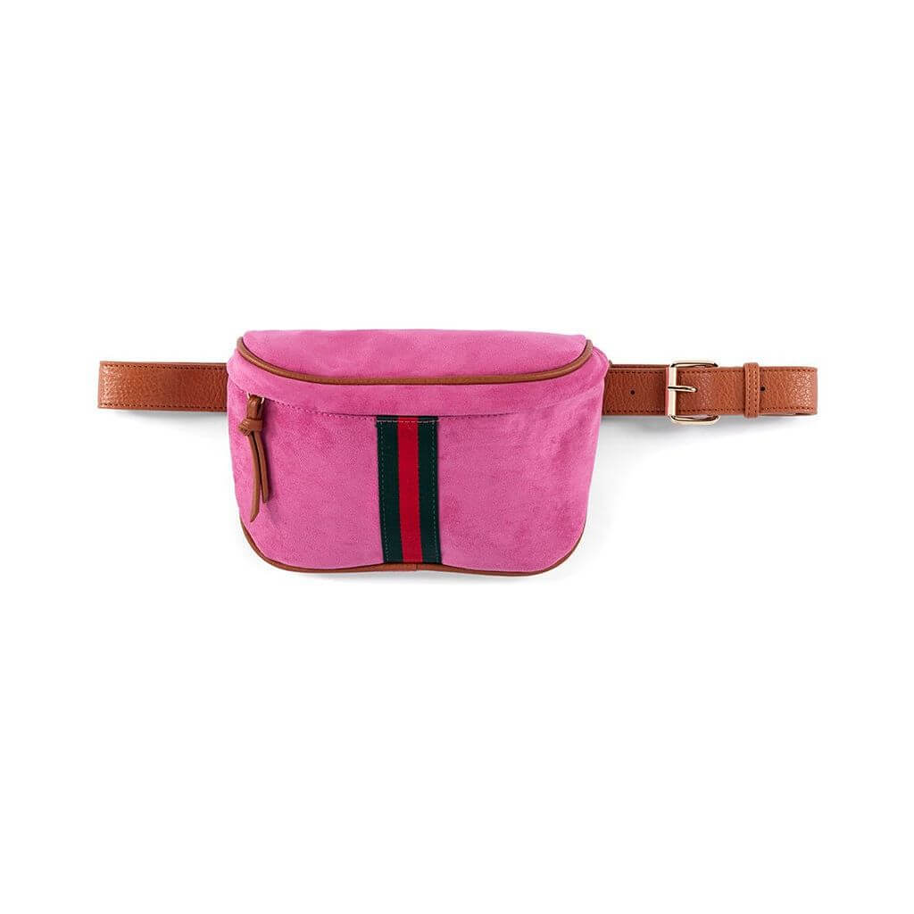 Blakely Belt Bag in Raspberry - Miles and Bishop