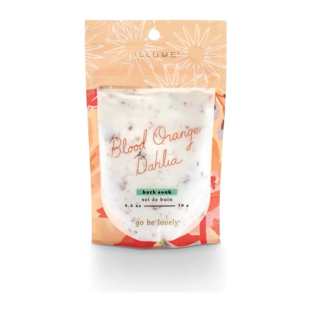 Blood Orange Dahlia Bath Soak - Miles and Bishop