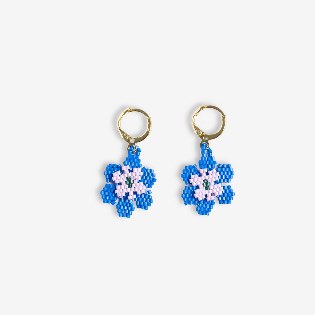 Blossom Double Layer Flower Earrings - Miles and Bishop