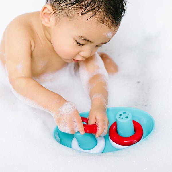 Boat & Buoy Bath Toy - Miles and Bishop