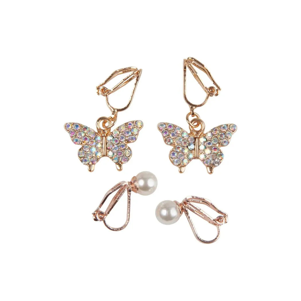 Boutique Butterfly Clip On Earrings - Miles and Bishop