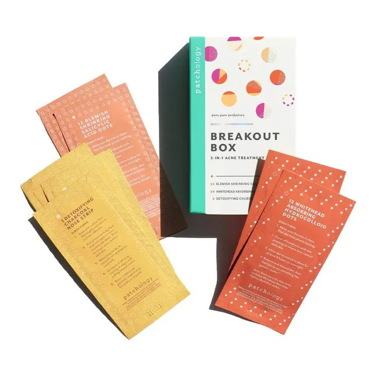 Breakout Box | 3-In-1-Acne Treatment Kit - Miles and Bishop
