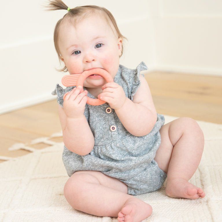 Bunny Rattle Teether - Miles and Bishop