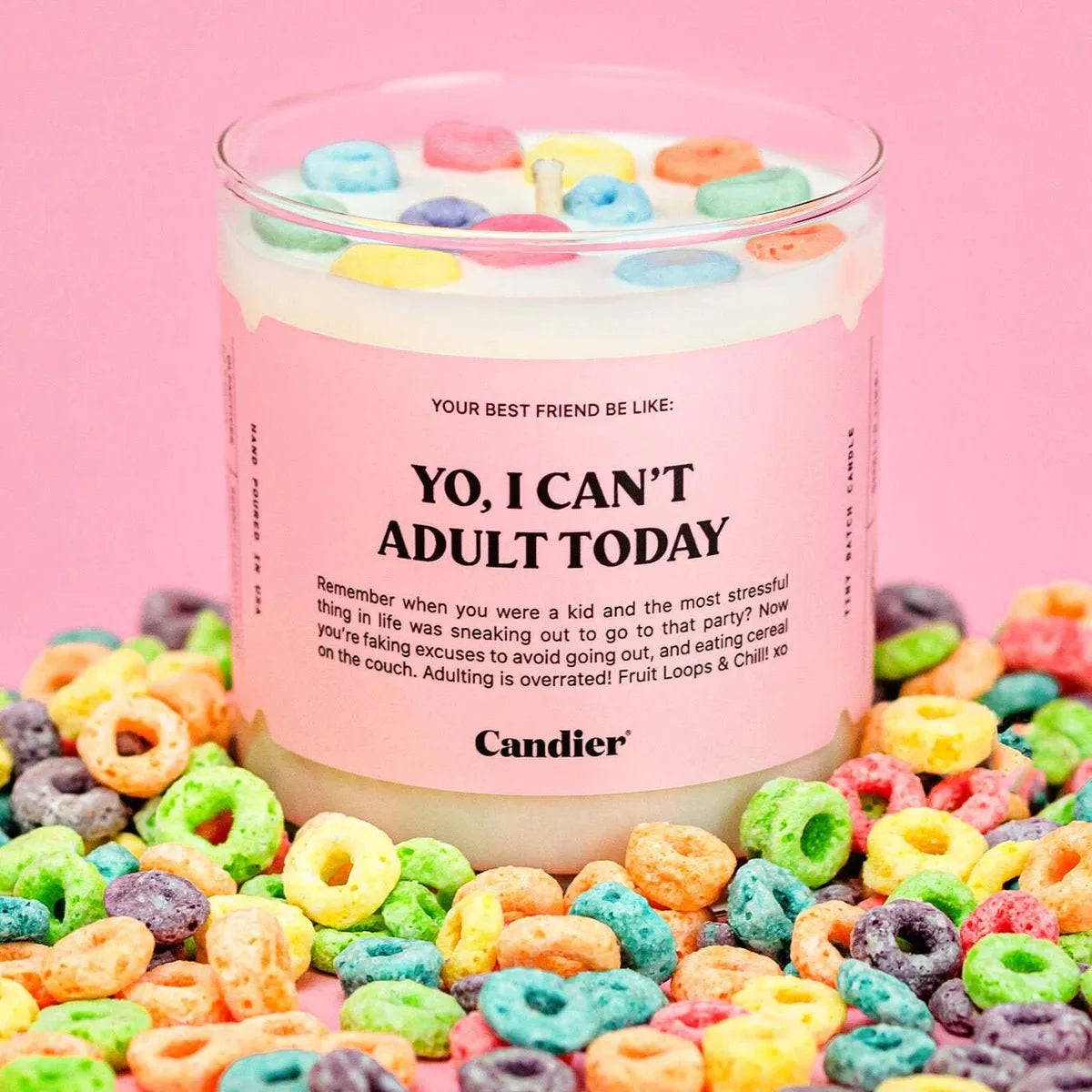 Can't Adult Today Candle - Miles and Bishop